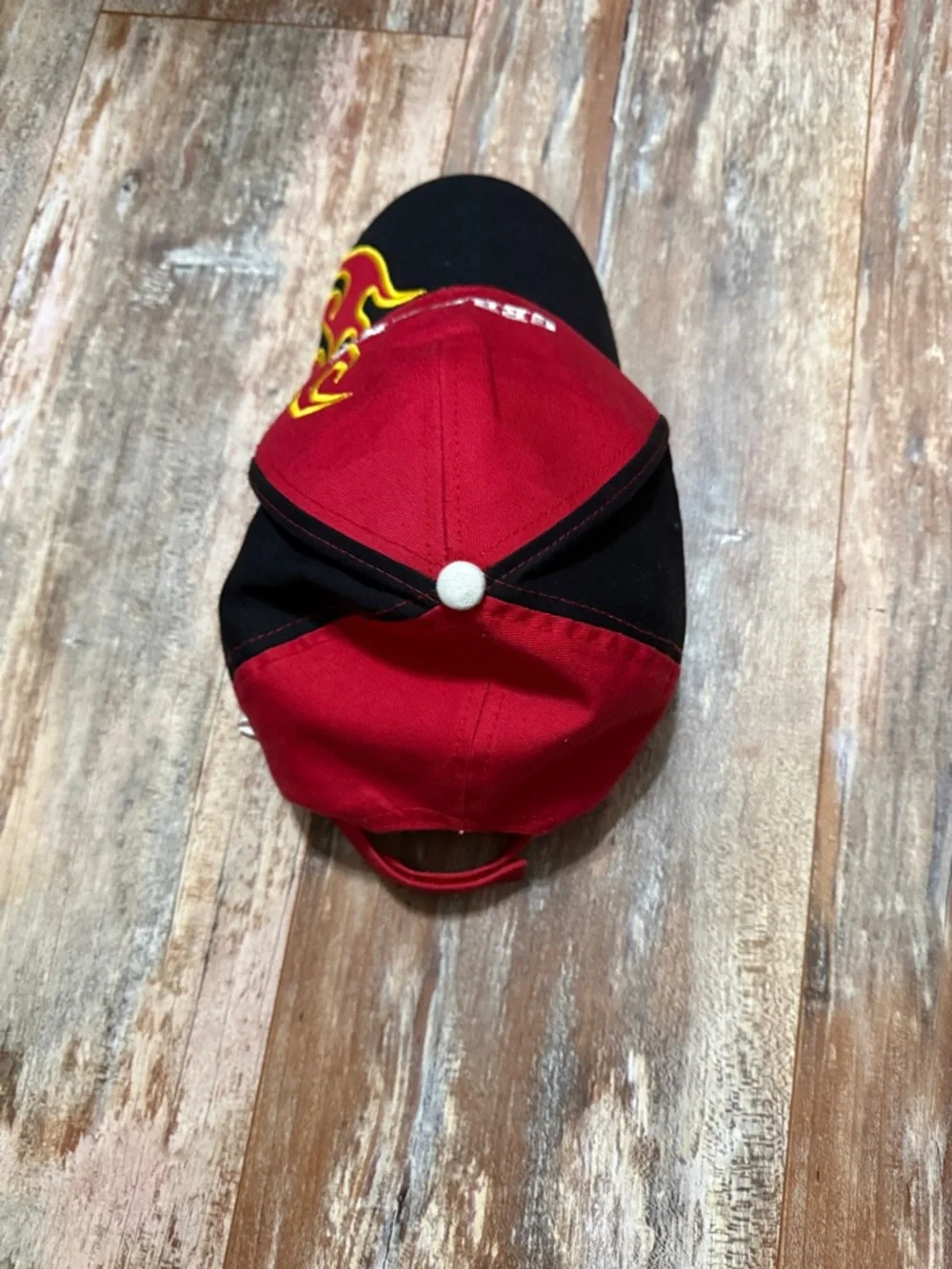 Germany Red & Black Flame Baseball Cap